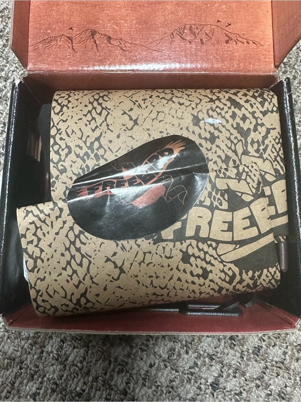 freebird baby shoes size 3 (12-18 months) never worn in original box